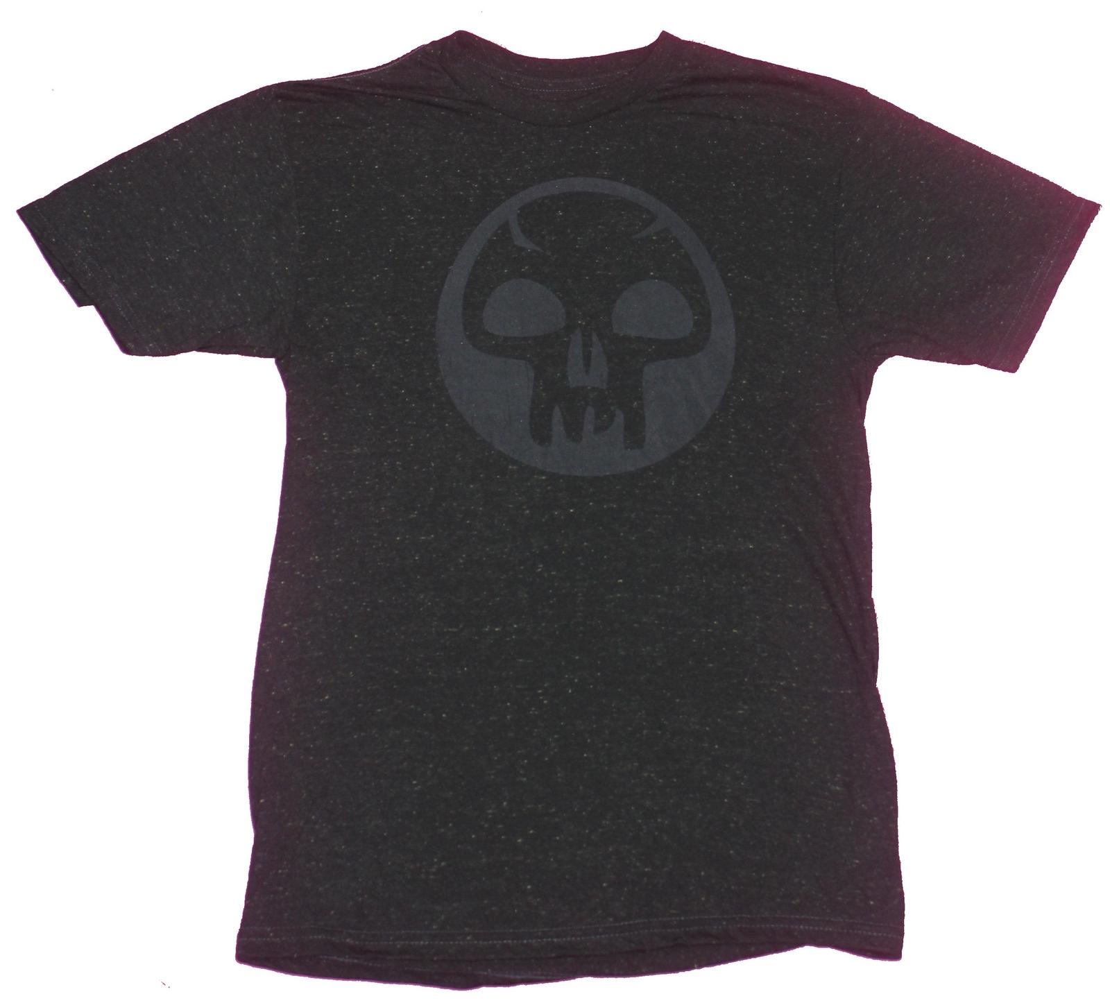 Magic The Gathering Adult New T-Shirt- Black Mana Logo Pic XXXL