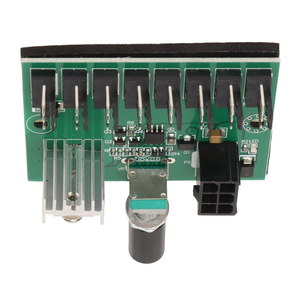 6Pin Power Interface Fan Splitter Controller Hub DC 12V Fan Speed Controller Mining Machines