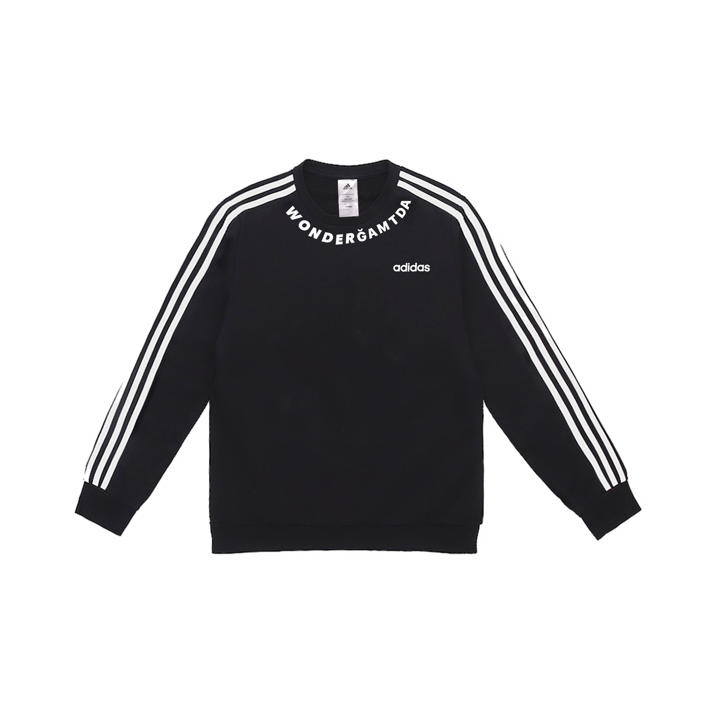 Adidas 3 Stripes Sweatshirt Men s DQ3083(Team189-DERGAM) M