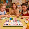 Mahjong Game Classic Mah Jongg Toy Flag Pattern Games Blocks Tiles for Men Women Girls Youth Teens Wife Husband Son Daughter
