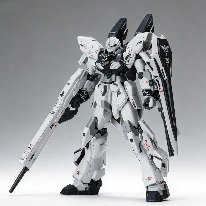 PB Limited HG 1/144 217 Sinanju Stein Narrative Ver. White Prototype Model Kit With Water Decals Display Stand Collectible Toys