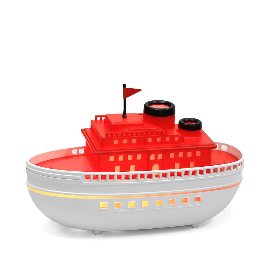 USB Aroma Diffuser: Ultrasonic Ship Design Humidifier with Essential Oil Function