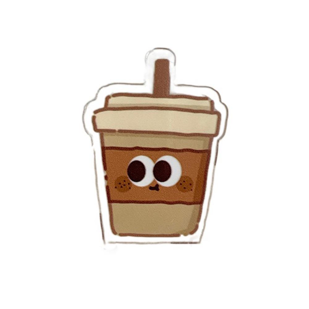 Bread Cartoon Memo Clip Paperclip Acrylic Paper Clip School Stationery Cute PP Clip  Student