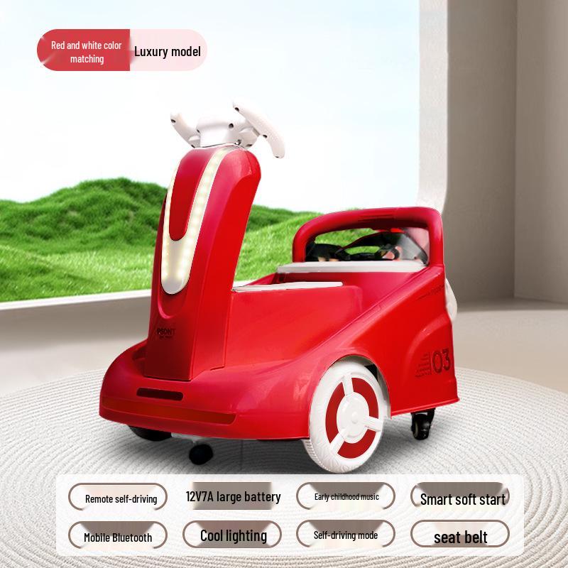 

Детский электромобиль с пультом управления - Перезаряжаемый, Способен к дрифту, Подходит для детей.