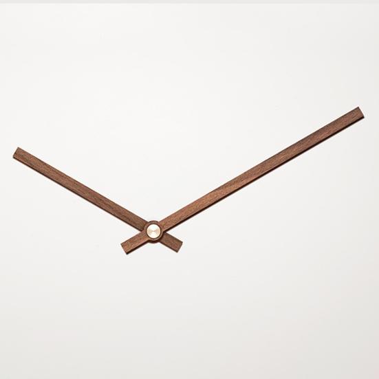 2Pcs/Set Clock Pointers Solid Wood High Torque Repair Parts DIY 12/14 Inch Wall Quartz Clock Hands for Home