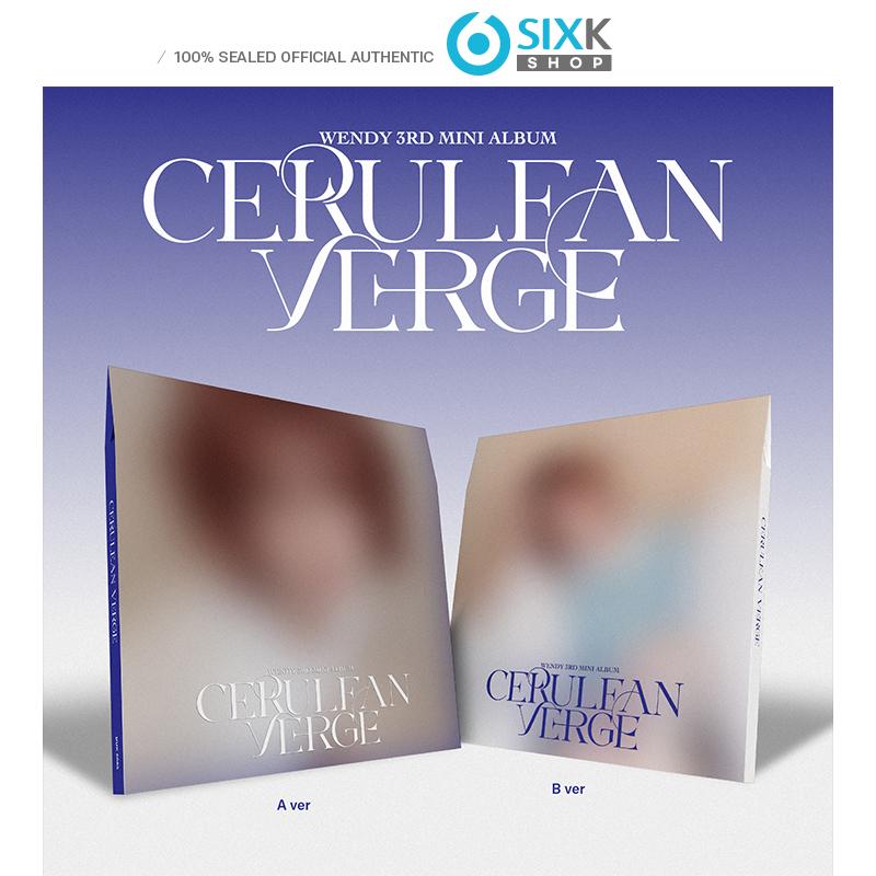 

[Предзаказ] WENDY – 3-й мини-альбом [Cerulean Verge] Версия диджипак [NO POB] RANDOM 1EA