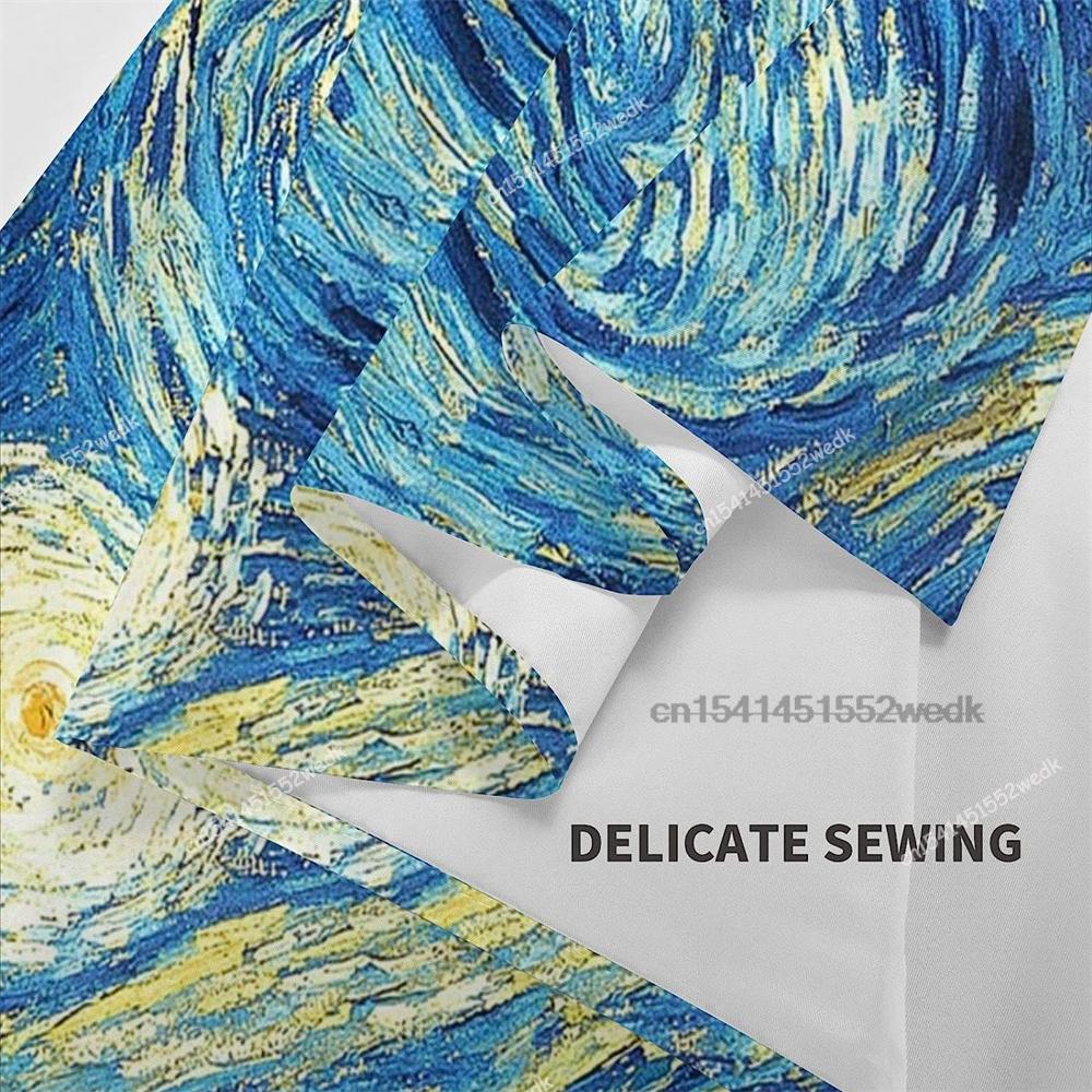 Katsushika Hokusai Starry Night Van Gogh Paintings Wall Tapestry Kanagawa Great Wave Tapestrys Room Decor Aesthetic Dorm Posters