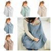 Solid Color Breastfeeding Cover Cotton Nursing Apron  Baby Feeding Supplies