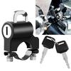 Motorcycle Helmet Lock Alloy Anti-Theft Fixed Lock Multifunction Motorcross Bicycle Storage Holder Bracket Hook Moto