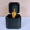 1/2Pcs Out of the Box Pop-up Middle Finger Gift Box Creative Desk Home Decor Gifts Middle Finger Novelty Christmas Prank Gift