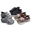 BAASPLOA Damen-Sportschuhe mit dicker Sohle, Laufschuhe aus Mesh, Freizeitschuhe, Wanderschuhe, Studentenschuhe, flache Schuhe, Tennisschuhe, atmungsaktiv