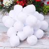 50 Pack Christmas Fake Snowball 3 Inch Artificial Snowball Toy for Christmas Winter Outdoor Snow Fight And Family Throwing Game