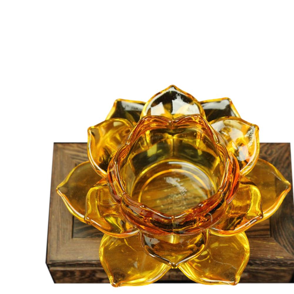 Декоративный подсвечник Стеклянный подсвечник Для дома и улицы Красивый центральный элемент Легкий в уходе Элегантный дизайн