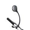 1x Bendable Handlebar Mirror 22-30mm Clamp Motorcycle ATV E-Bike Bicycle Scooter