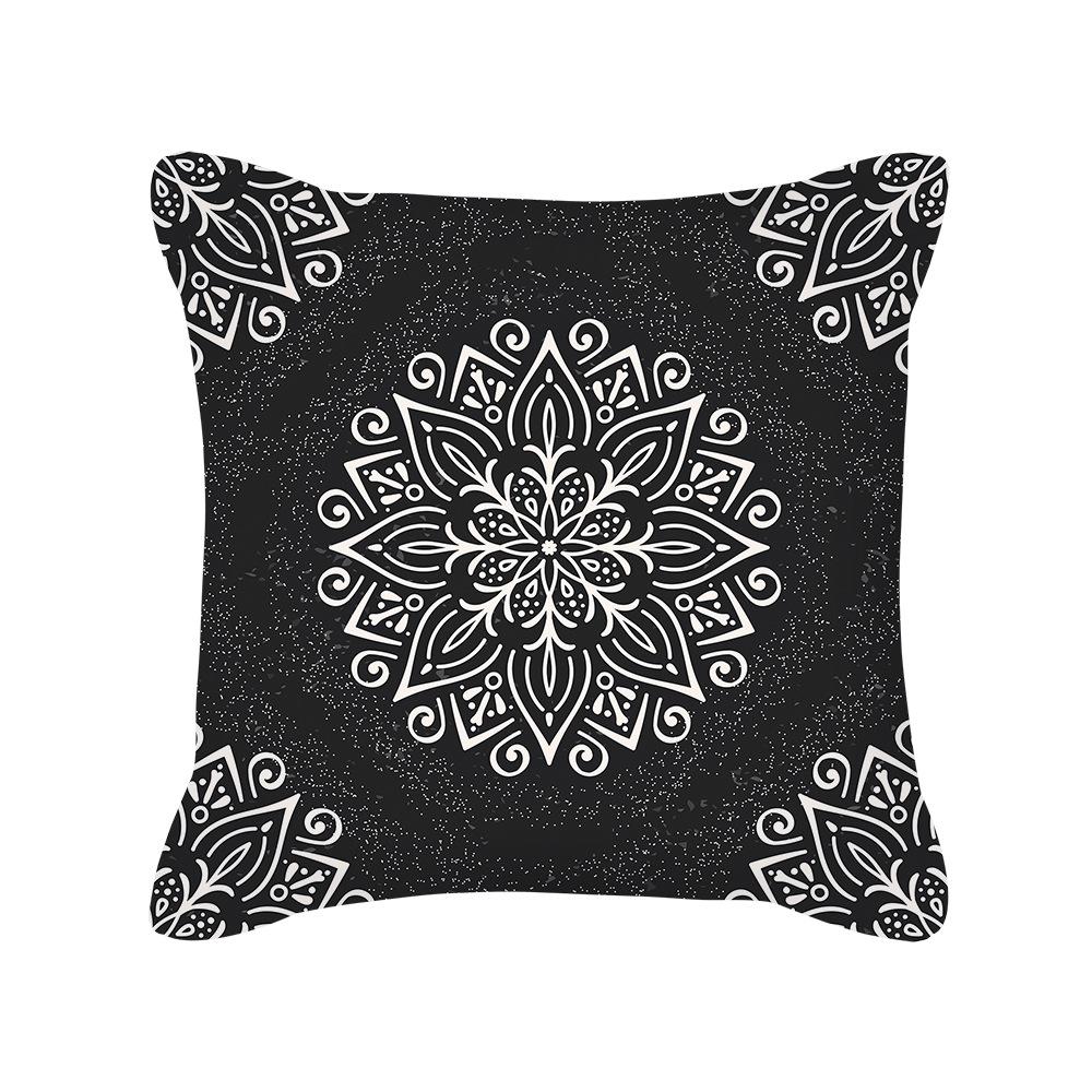 New Product Pillow Ins Nordic Style Geometric Pattern Plush Pillow Cover Sofa Cushion Cover