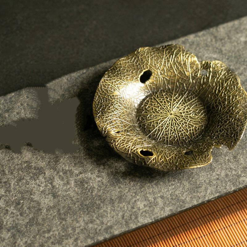 Alloy Frog Incense Holder Set - Chinese Ethnic Style for Home or Office