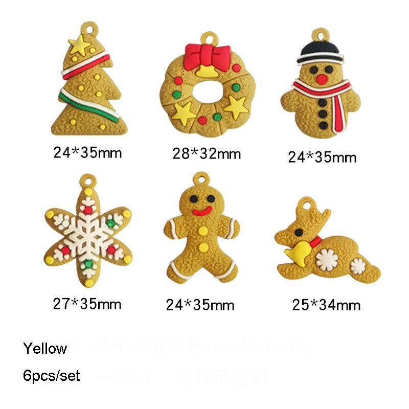 Colecție de Ornamente de Crăciun Frumos Lucrate Manual cu Designuri Unice din Feutru și Lemn pentru Decorarea Casei