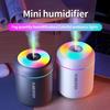 180ML Mini Air Humidifier USB Electric Aroma Diffuser Essential Oil Purifier Aromatherapy Mist Maker Lights for Car Home Bedroom