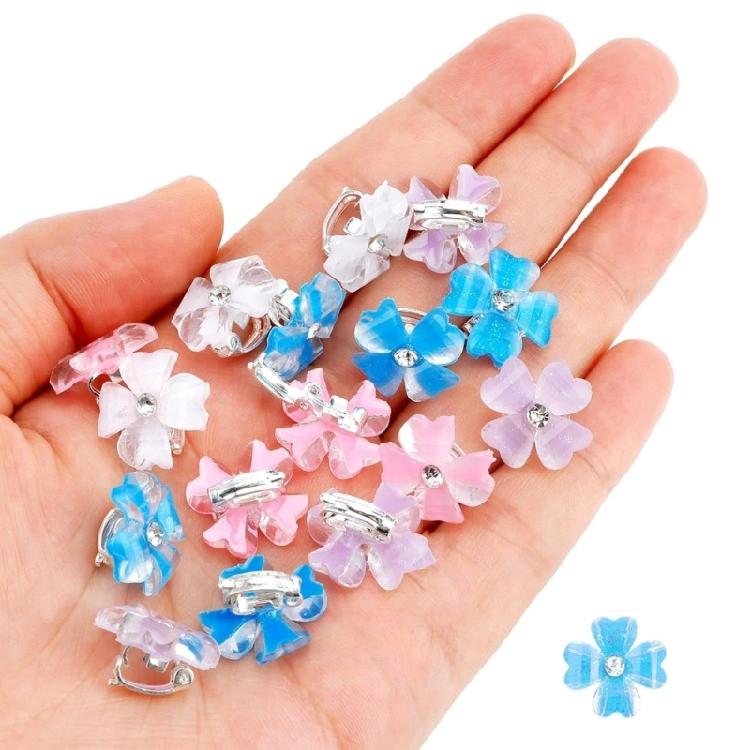 20 KS Jemné Doplňky do Vlasů pro Družičky Kamínky Umělé Perly Sponky do Vlasů pro Svatbu Večírek Maturitní Událost