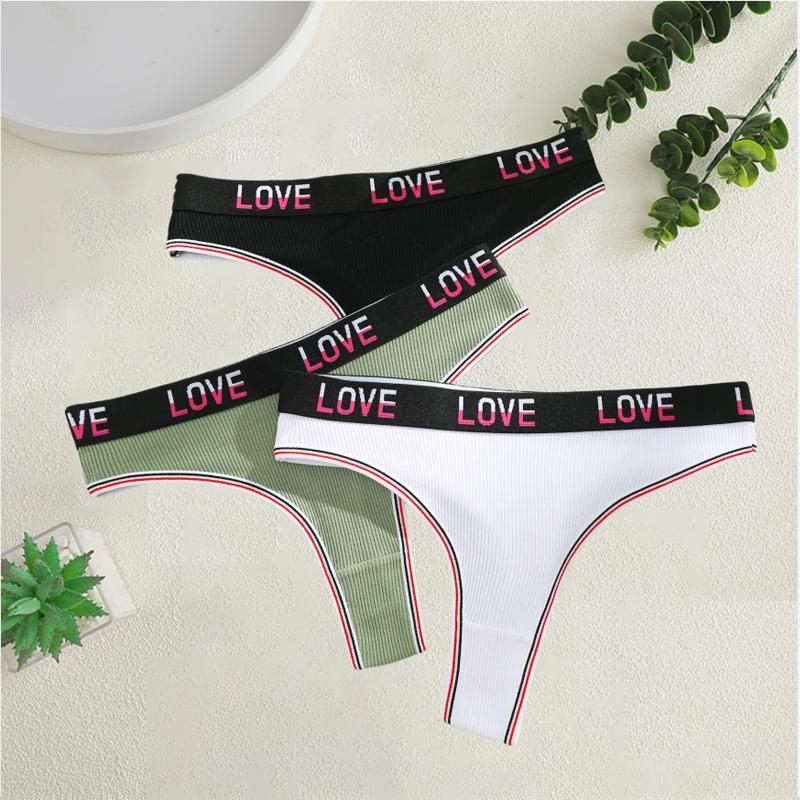 

3 шт./компл. женские хлопковые трусики сексуальные спортивные трусы с низкой талией S-XL удобное нижнее белье женские мягкие цветные трусы нижнее белье XL&3pcs