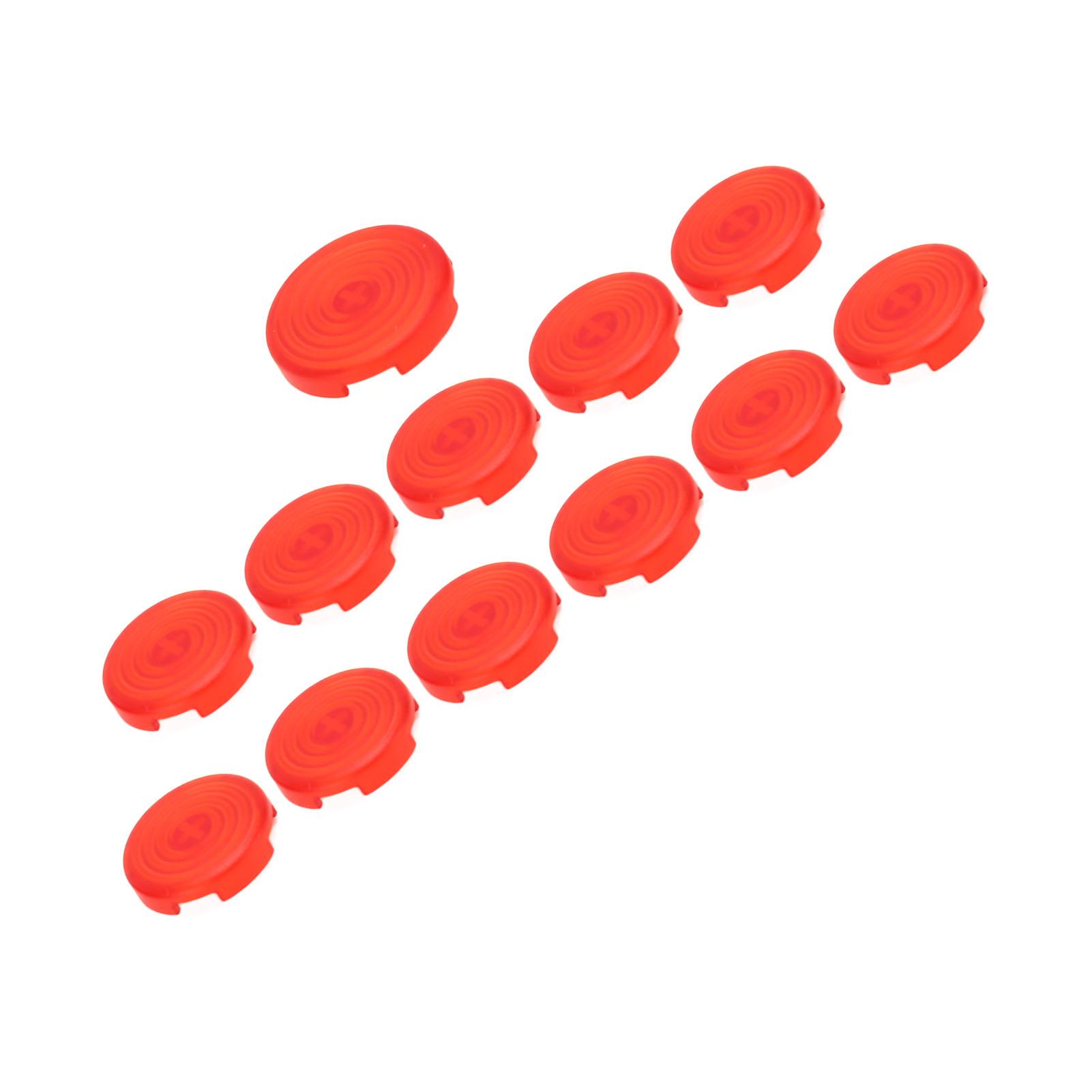 

12 шт. Крышка для аркадной кнопки 20,2 мм 25,3 мм Крышка для механической кнопки для Kailh для Cherry для Akko красный