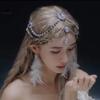 1PC Ancient Style Elf Hair Accessories Rhinestone Multilayer Tassel Headwear For Women Girls Princess Tassel Hair Accessories