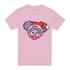 Sesame Street Unisex Adult Abby Cadabby Santa Hat Christmas T-Shirt