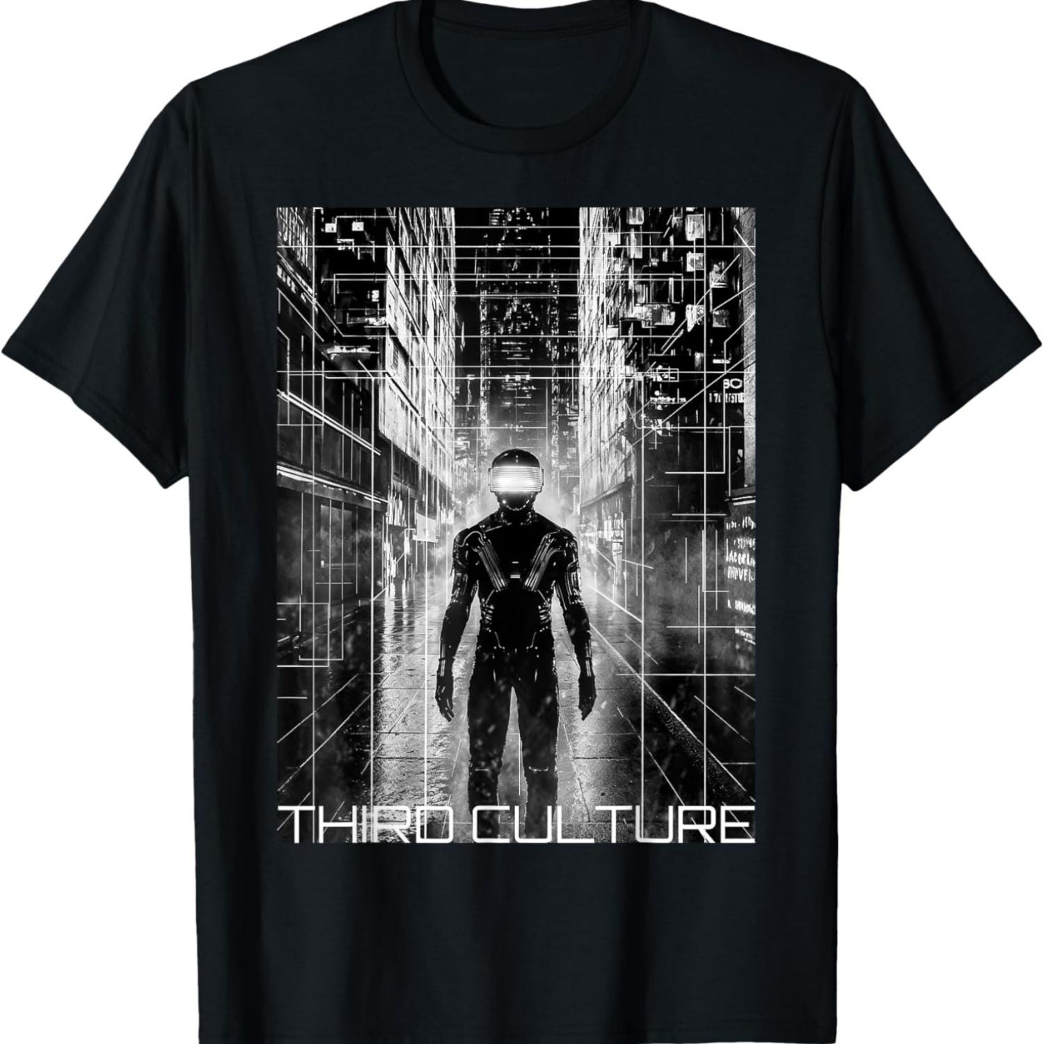 CYBERPUNK BIKER T-Shirt S чёрный