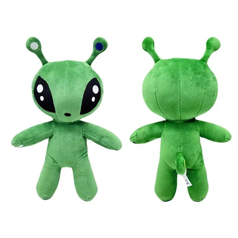 15/34CM AFTONSPARV Green Alien Kawaii Plush Toys Cute Soft Stuffed Cartoon Anime Dolls for Kid Birthday Christmas Gift
