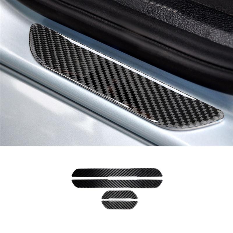 Carbon Fiber Car Interior Central Control Gear Shift Panel Trim Cover Stickers For BMW X5 E70 X6 E71 2008-2013 Car Accessories