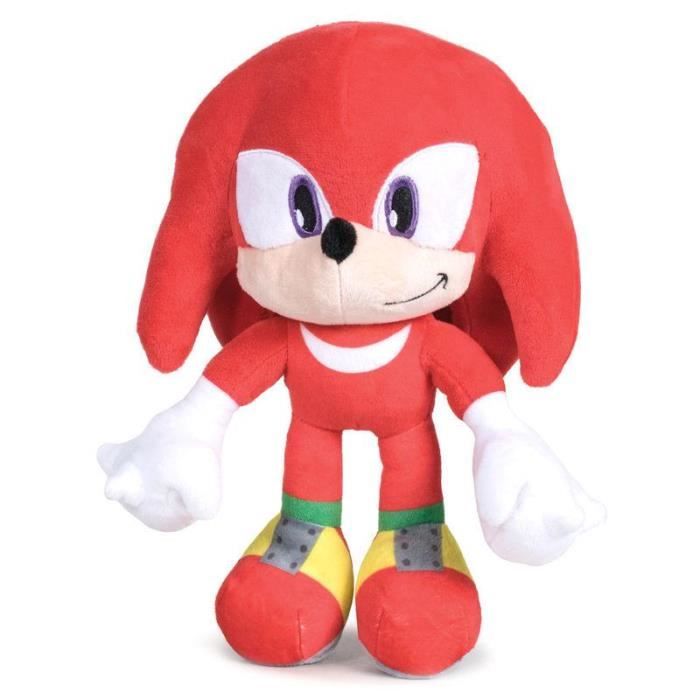 Peluche Sonic Knuckles peluche morbido 24cm - - - Ocio Stock