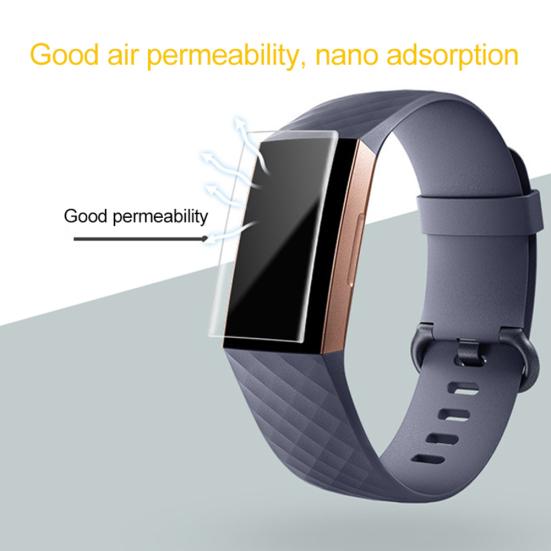 3Pcs Precise TPU Explosion-proof Full Screen Protector for Fitbit Charge 2/3