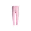 Adidas Neo Solid Color Lace-Up Casual Tapered Knit Sports Pants Women Pants Pink IP6500