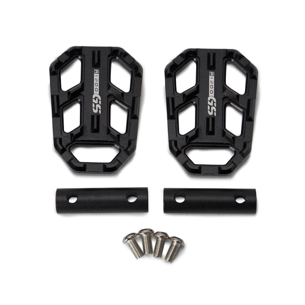 Motorcycle Foot Pegs Front Billet Wide Pedals Rest Footpegs Replacement for BMW R1200GS G310