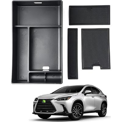 Organizador de consola central para Lexus NX 2022 2023 2024 Organizadores de consolas automotrices Accesorios Caja de almacenamiento de reposabrazos