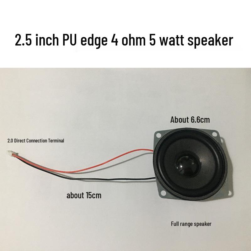 DIY Mini Loudspeaker: 2-4 Inch, 2-4 Ohm, 5W - High Volume Audiophile Modification