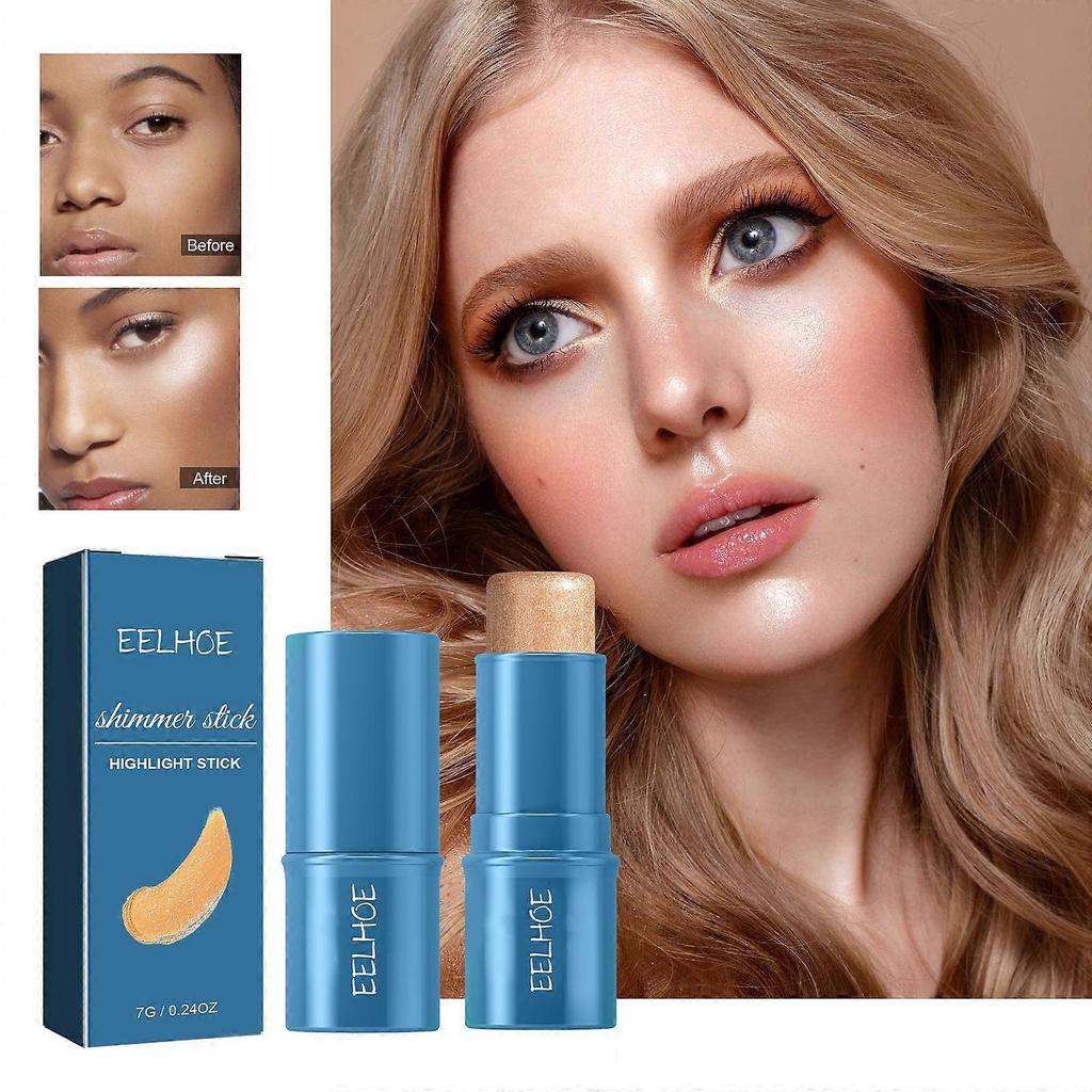 Eelhoe Multi-Functional Highlighter Three-Dimensional Brightening Naturally Waterproof Light Lazy Shading Cream