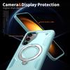 For Samsung Galaxy S23 Case Compatible with MagSafe Military Protection PC+TPU Kickstand Phone Cover