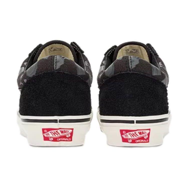Undefeated x Vans OG Old Skool LX U-Man - Dark Shadow Unisex Sneakers Black VN0A4P3XBMA