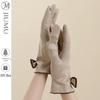 JIUMU Women's Winter Warm Touchscreen Fleece Gloves