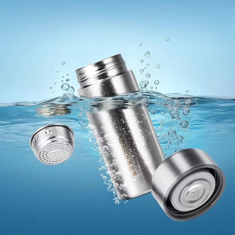 KOBACH Pure Titanium 210ml Vacuum Insulated Pocket Cup