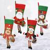 Christmas Decorations, Large Santa Elk Snowman Penguin Gift Bag, Christmas Pendant Supplies