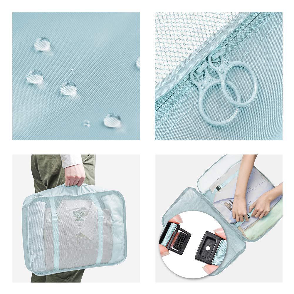 Travel Storage 7-Piece Set: Clothing Organizers for Suitcase