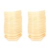 100Pcs Lightweight Appetizer Platters Wood Grain Mini  Trays Practical Sushi Boat Trays  Tastings