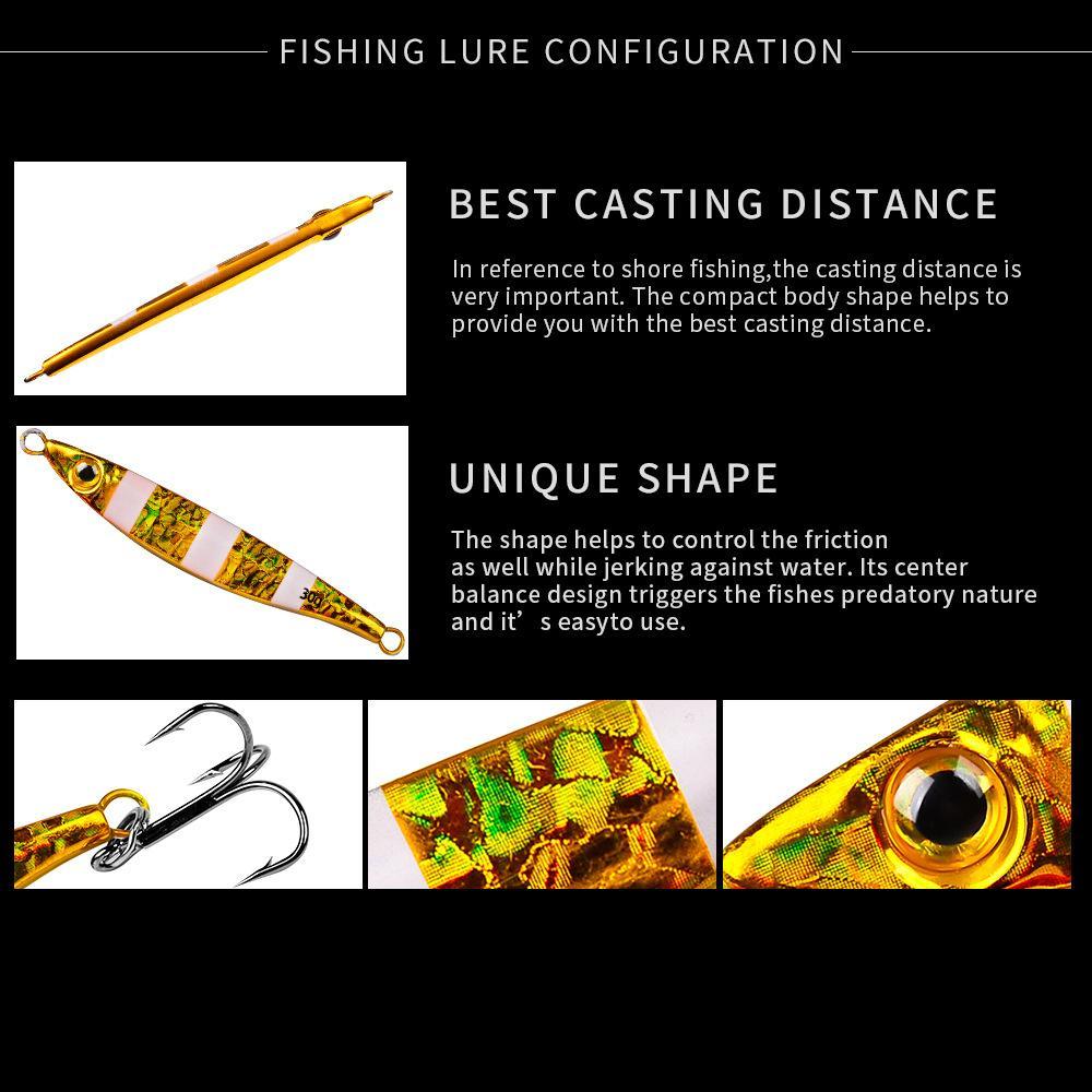 Lure Plate Lead Fish 7g 10g 15g 20g 30g Freshwater Sea Fishing Qiaozui Mandarin Fish Lure Sequins