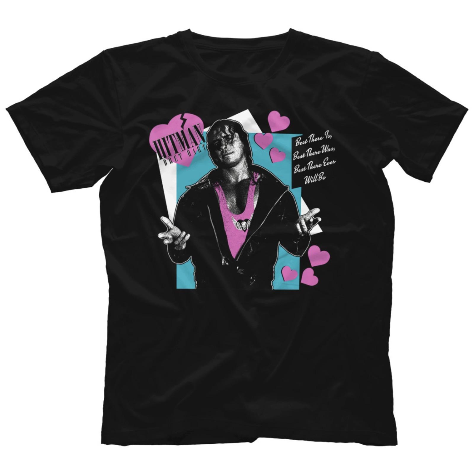Retro Bret Hitman Hart Gift For Fans Shirt YH154 XL