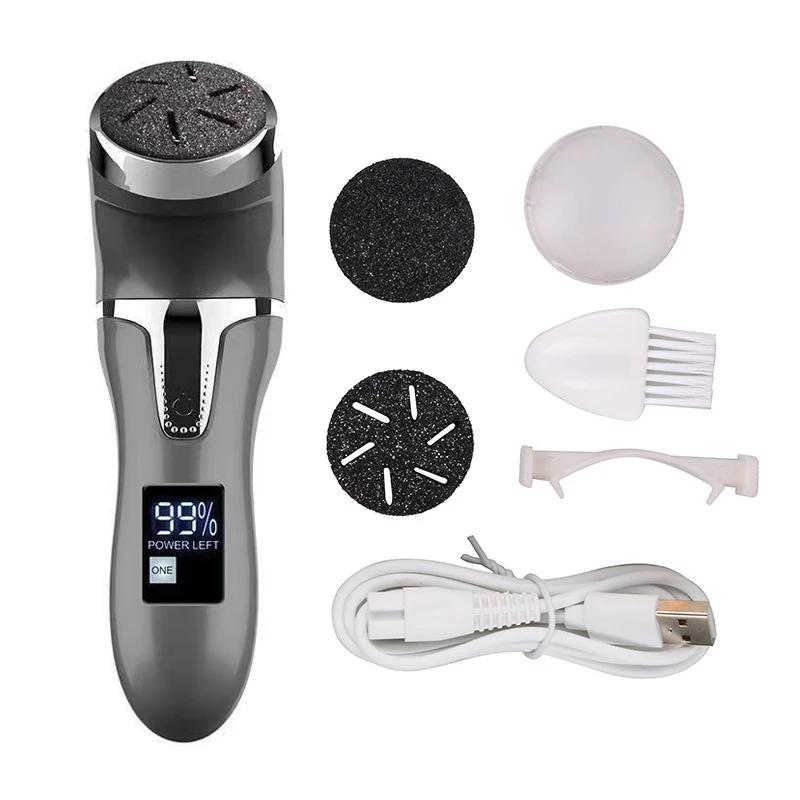 Rechargeable Electric Foot Rasp Electric Pedicure Foot Sander IPX7 Waterproof 2 Speeds To Eliminate Feet Dead Skin And Calluses