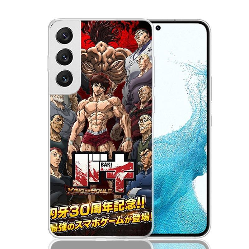 Baki the Grappler Original Anime Phone Case For Samsung Galaxy S26 S25 Edge S24 S23 FE S22 Ultra S21 Plus S20 + Fundas Cover Coq