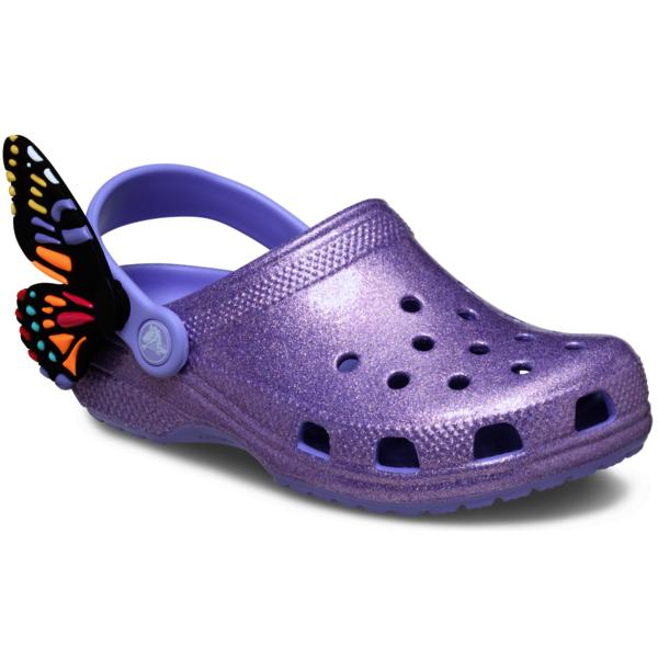 Crocs ClassIc I Am Butterfly glItter Toddler Clog