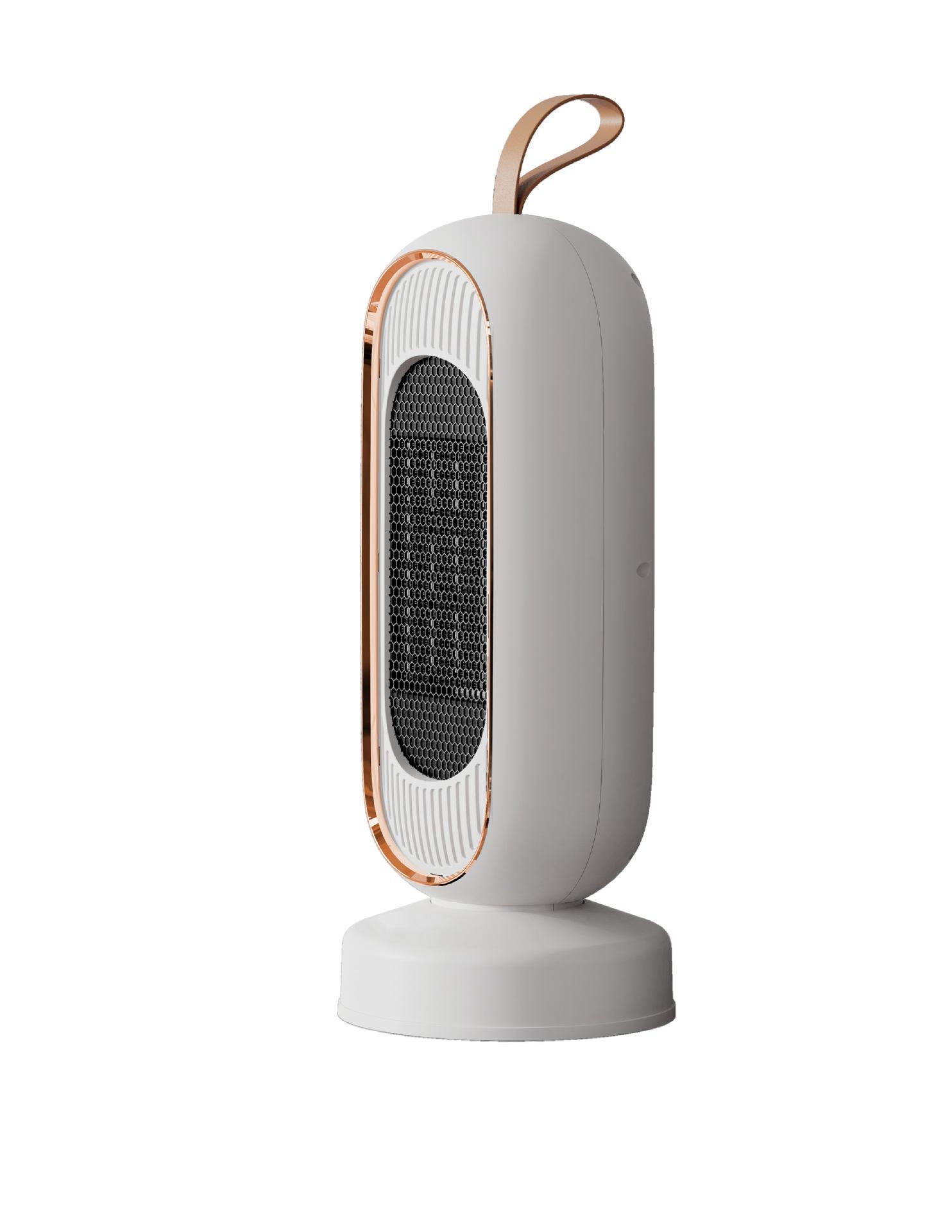 

New desktop ceramic PTC heater for home use, tipping power outage intelligent heater, office fast heating protector белый